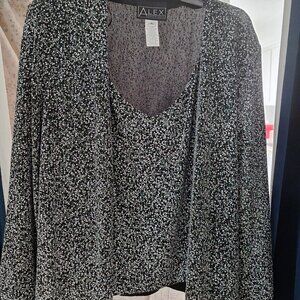 Women's 2 piece top - formal wear